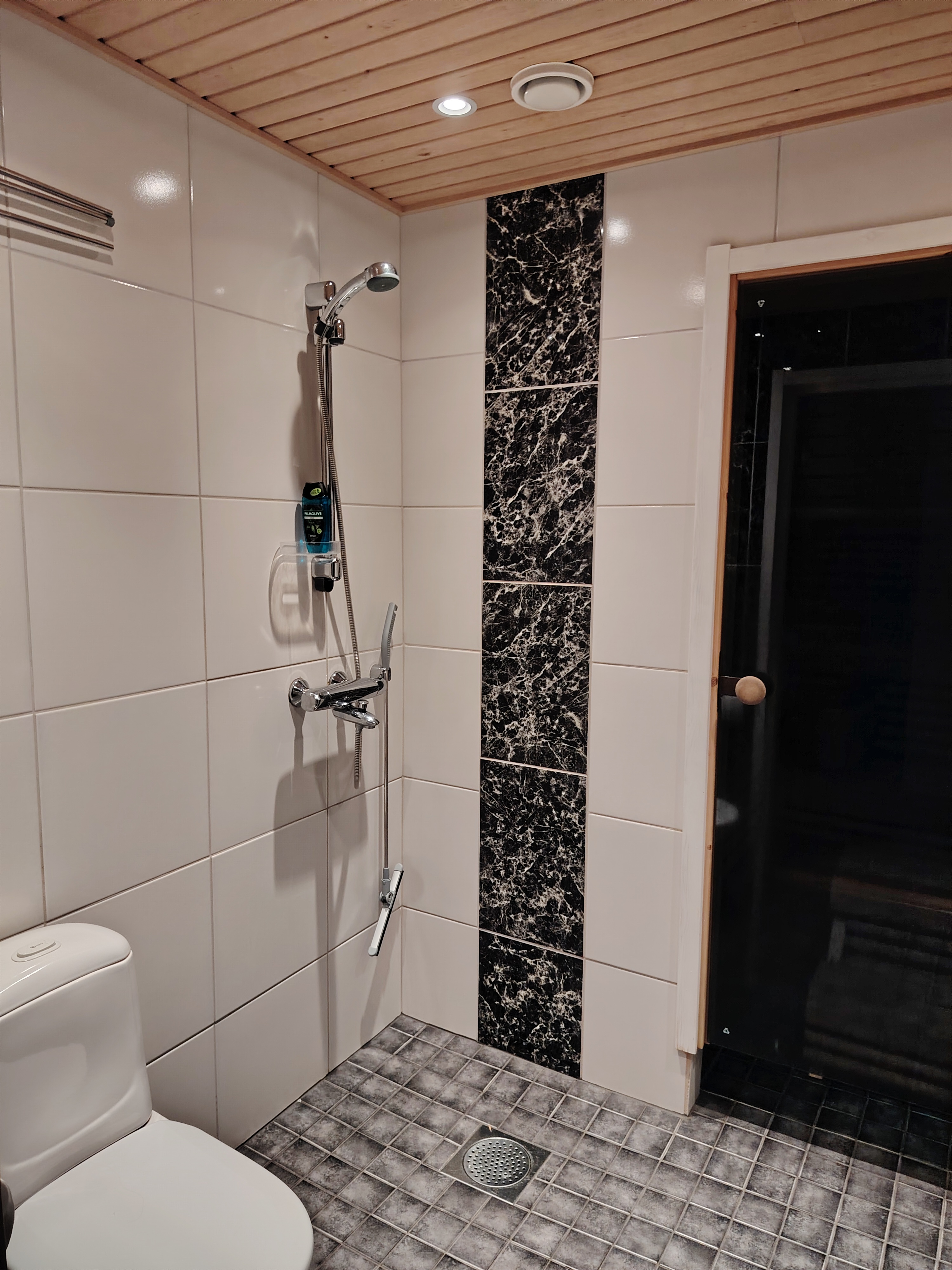Suihkuhuone ja wc